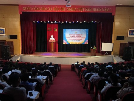 Công an huyện Thường Tín hướng dẫn triển khai dịch vụ công mức độ 3, 4 trong phòng cháy chữa cháy