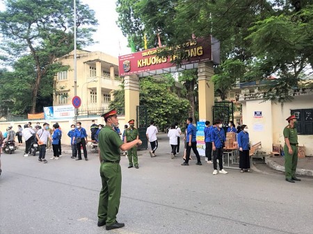 Hà Nội: Đảm bảo tuyệt đối an toàn tại các điểm thi THPT 2022