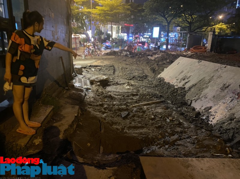 Hà Nội: Công trình bãi đỗ xe ngầm công viên Thủ Lệ gây ảnh hưởng đời sống dân sinh