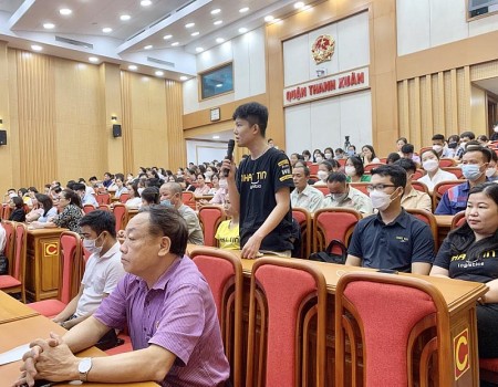 LĐLĐ quận Thanh Xuân: Chú trọng nâng cao nhận thức về pháp luật cho người lao động