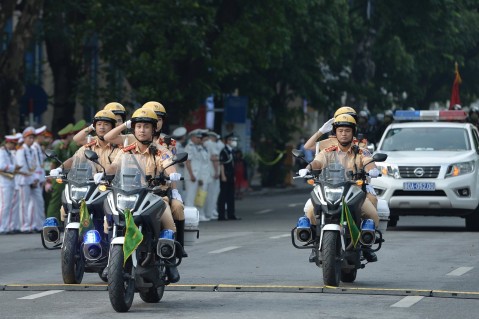 Công an thành phố Hà Nội: Nghiêm túc thực hiện Luật Cảnh vệ