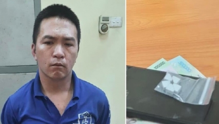 Bắt giữ đối tượng mang ma túy đi bán trong đêm