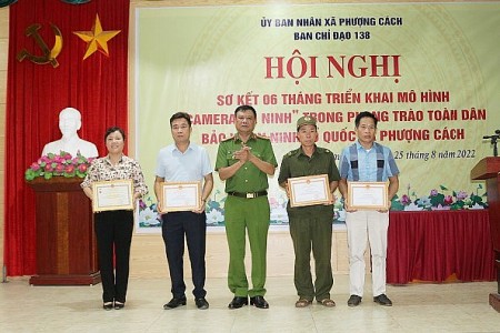 Hệ thống Camera an ninh góp phần đảm bảo an ninh trật tự