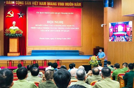 Quận Thanh Xuân tăng cường đảm bảo an ninh trật tự