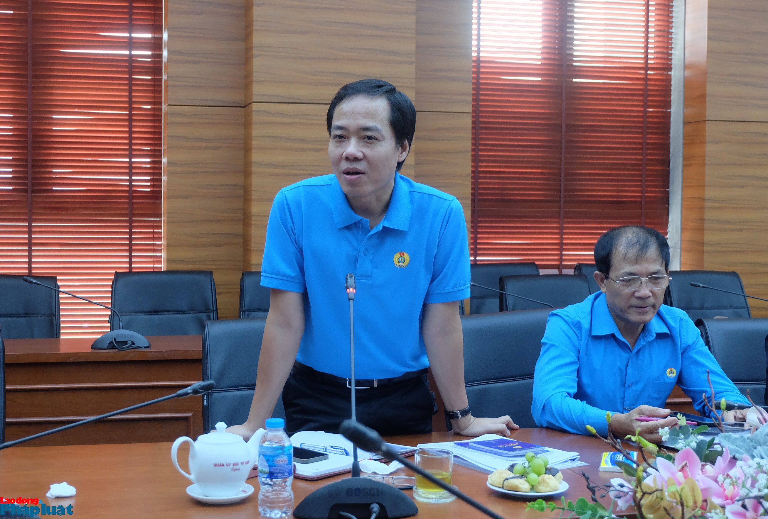 Tổng LĐLĐ Việt Nam đánh giá tình hình thực hiện Luật Công đoàn tại LĐLĐ quận Bắc Từ Liêm
