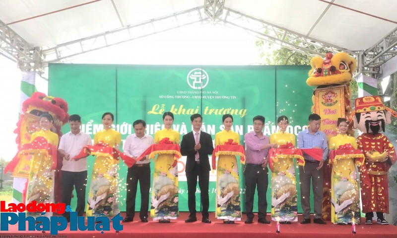 Hà Nội khai trương thêm điểm giới thiệu và bán sản phẩm OCOP tại huyện Thường Tín