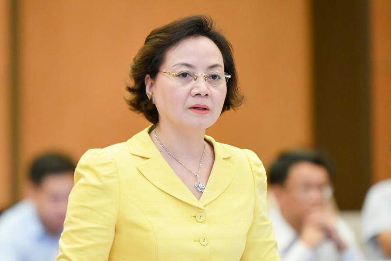 Bộ trưởng Nội vụ Phạm Thị Thanh Trà. Ảnh: Media Quốc hội