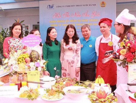 15 đội tham dự "Hội thi nấu ăn giỏi" Công ty Thoát nước Hà Nội năm 2022