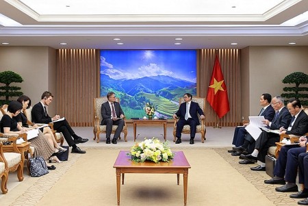 Thủ tướng Phạm Minh Chính tiếp Đại sứ đặc mệnh toàn quyền Vương quốc Đan Mạch