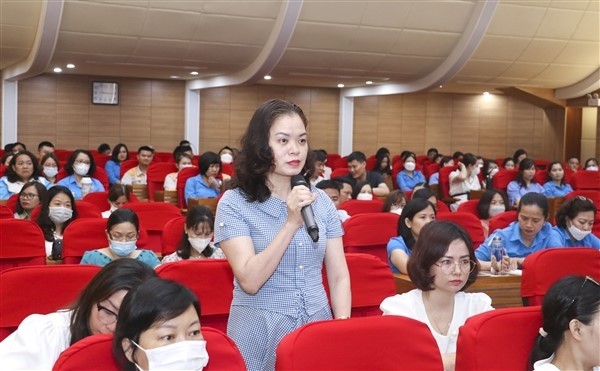 Cụm thi đua số 3 LĐLĐ thành phố Hà Nội tăng cường chăm lo, bảo vệ người lao động