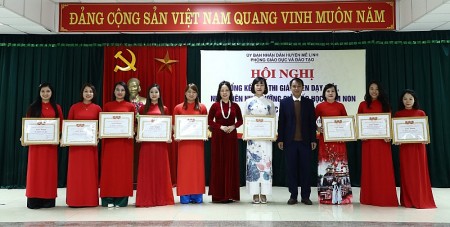Huyện Mê Linh tôn vinh 90 giáo viên, nhân viên nuôi dưỡng giỏi bậc học Mầm non