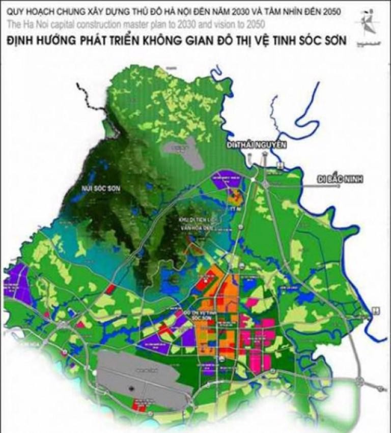 Hà Nội: Lấy ý kiến đóng góp về quy hoạch phân khu đô thị vệ tinh Sóc Sơn