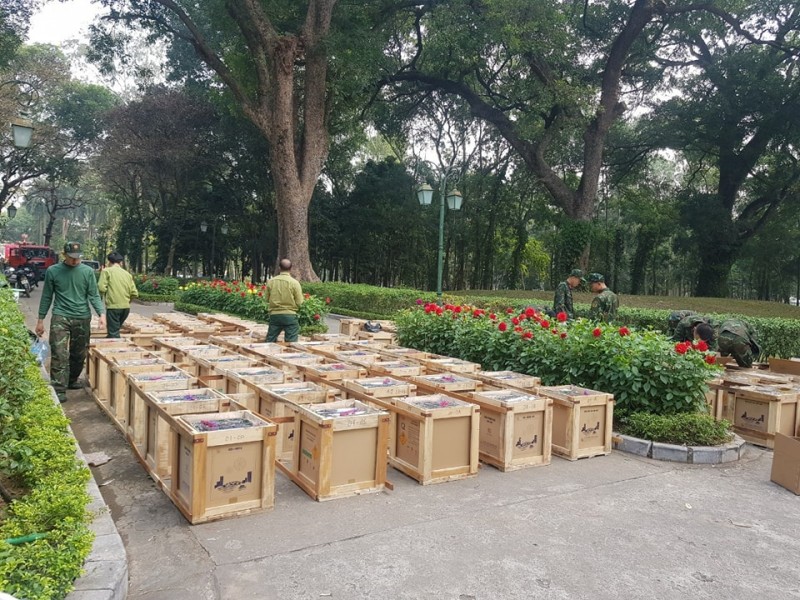 Sơn Tây chuẩn bị chu đáo công tác bắn pháo hoa Tết Nguyên đán