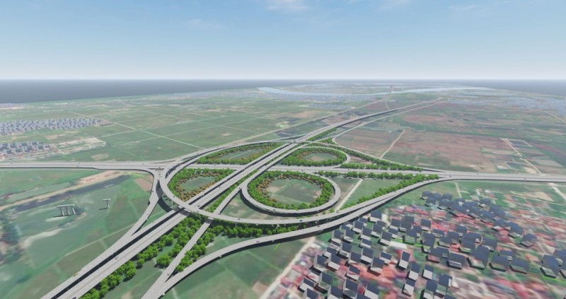 Thiết kế đường Vành đai 4 - Vùng Thủ đô, đoạn đi qua Hà Nội dài 58,2km, với nhiều nút giao với các tuyến đường đô thị, đường trục chính liên tỉnh…