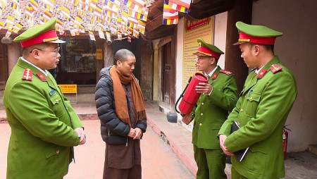 Huyện Thường Tín chủ động phòng ngừa cháy, nổ mùa Lễ hội Xuân Quý Mão 2023