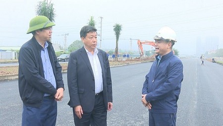 Huyện Hoài Đức: Tập trung đảm bảo tiến độ thi công đường Vành đai 3.5