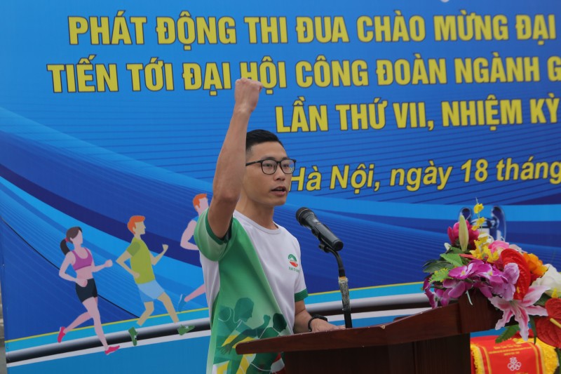 Đoàn viên sôi nổi tham gia “Ngày hội thể thao - Giao lưu văn nghệ” ngành GTVT Hà Nội