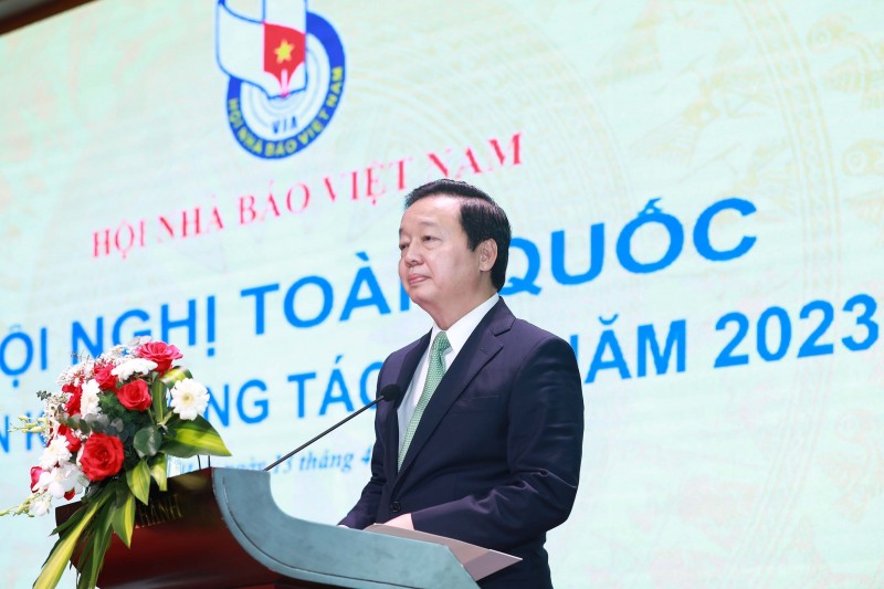 Phó Thủ tướng Chính phủ Trần Hồng Hà phát biểu chỉ đạo. (Ảnh: Đặng Tuấn)
