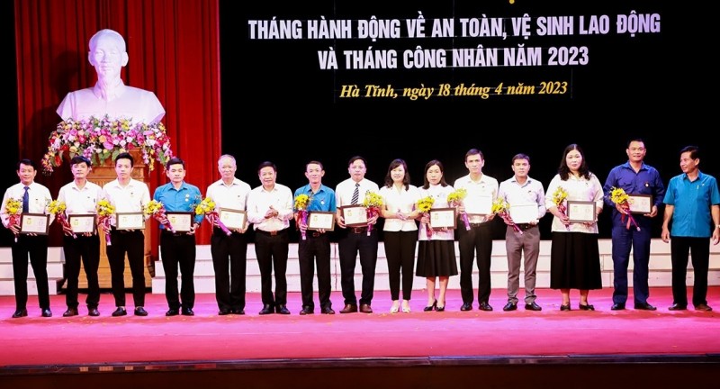 Hà Tĩnh: Phát động Tháng hành động về an toàn vệ sinh lao động và Tháng Công nhân năm 2023