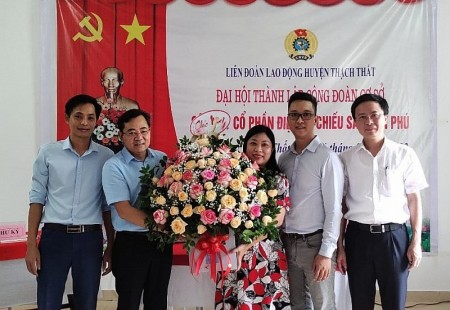 LĐLĐ huyện Thạch Thất triển khai hiệu quả công tác phát triển đoàn viên