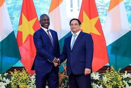 Thủ tướng Phạm Minh Chính tiếp Chủ tịch Quốc hội Cộng hòa Bờ Biển Ngà