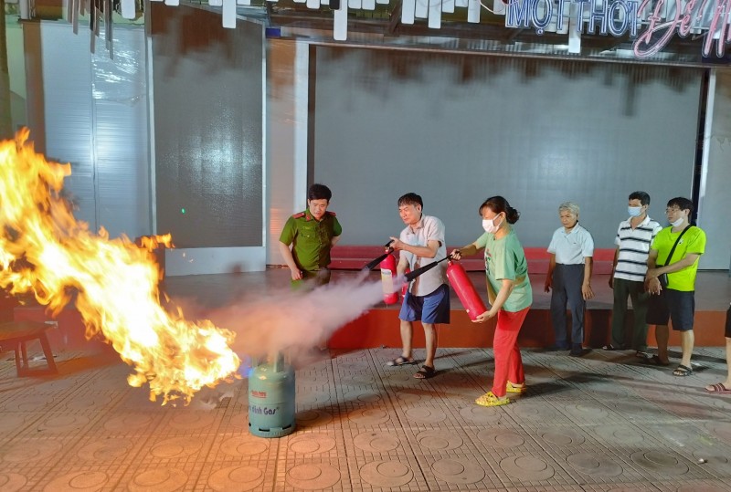 Công an quận Ba Đình: Hiệu quả trong công tác phòng cháy chữa cháy