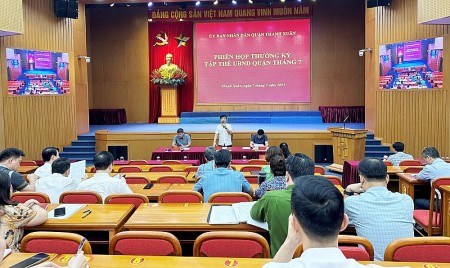 Quận Thanh Xuân thực hiện đồng bộ các giải pháp thu ngân sách