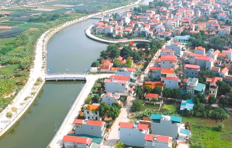 Huyện Đan Phượng: Nỗ lực hoàn thành các tiêu chí xây dựng "phố trong làng"