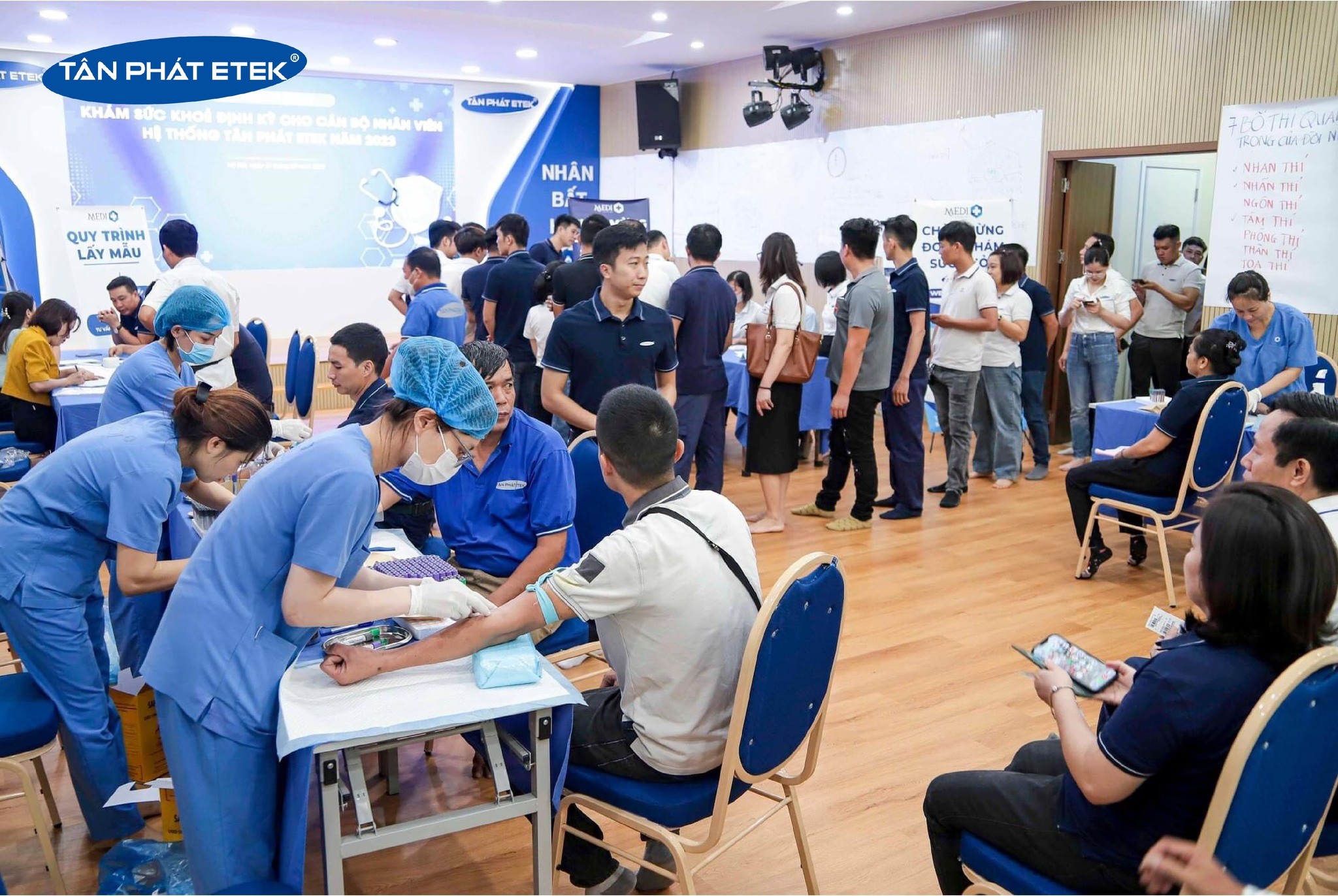 Công đoàn Công ty Tân Phát ETEK coi trọng công tác kiểm tra các chế độ, chính sách với người lao động