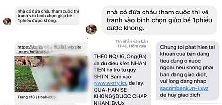 Cảnh giác với thủ đoạn lừa đảo qua lời mời bình chọn trên Facebook