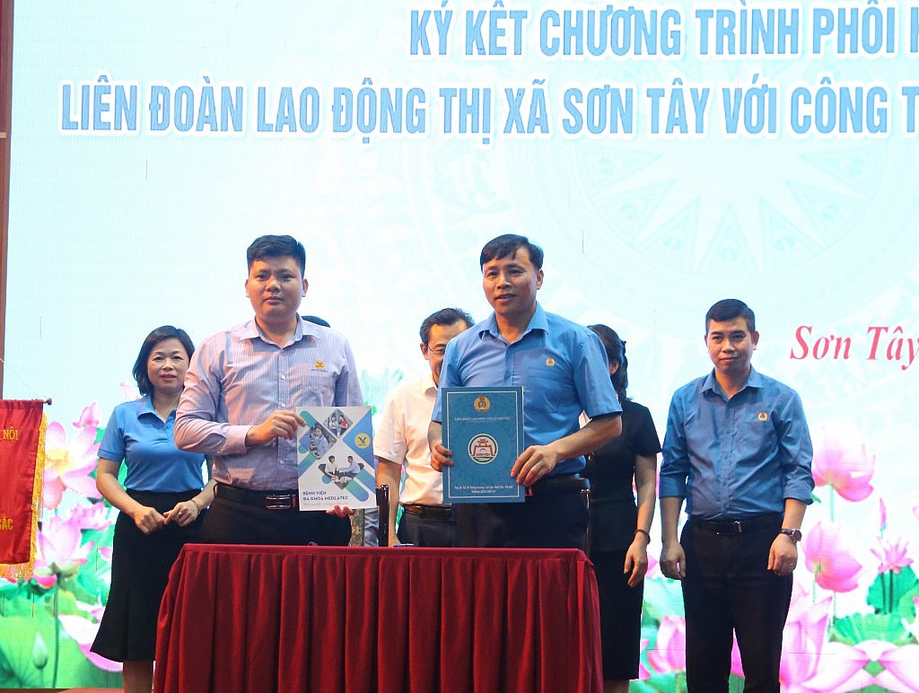 Sơn Tây: Thực hiện tốt chức năng đại diện cho đoàn viên, người lao động