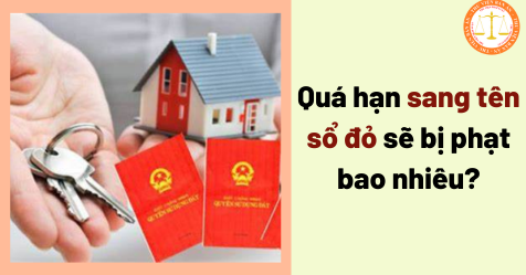 Quy định mới nhất về mức phạt với trường hợp chậm sang tên “sổ đỏ”