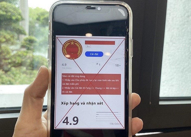 Cài đặt phần mềm Dịch vụ công “giả mạo”, một nạn nhân bị lừa hơn 800 triệu đồng