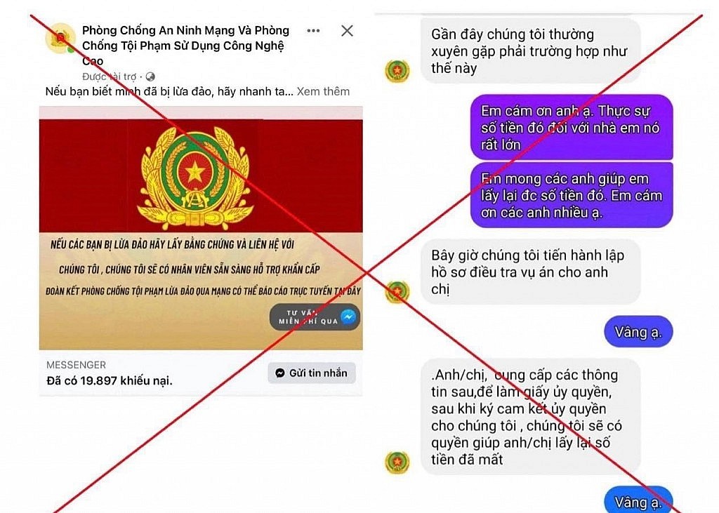 Cảnh giác chiêu trò giả danh cơ quan công an để lừa đảo chiếm đoạt tài sản