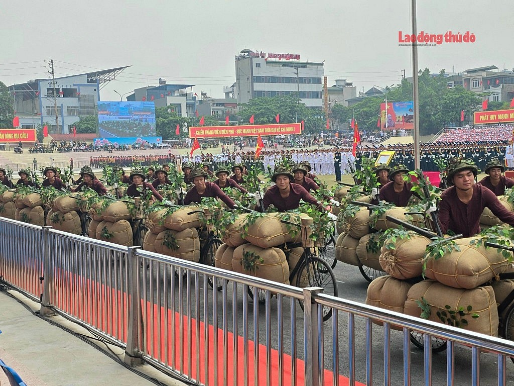 Những hình ảnh đặc sắc trong lễ tổng duyệt kỷ niệm 70 năm Chiến thắng lịch sử Điện Biên Phủ