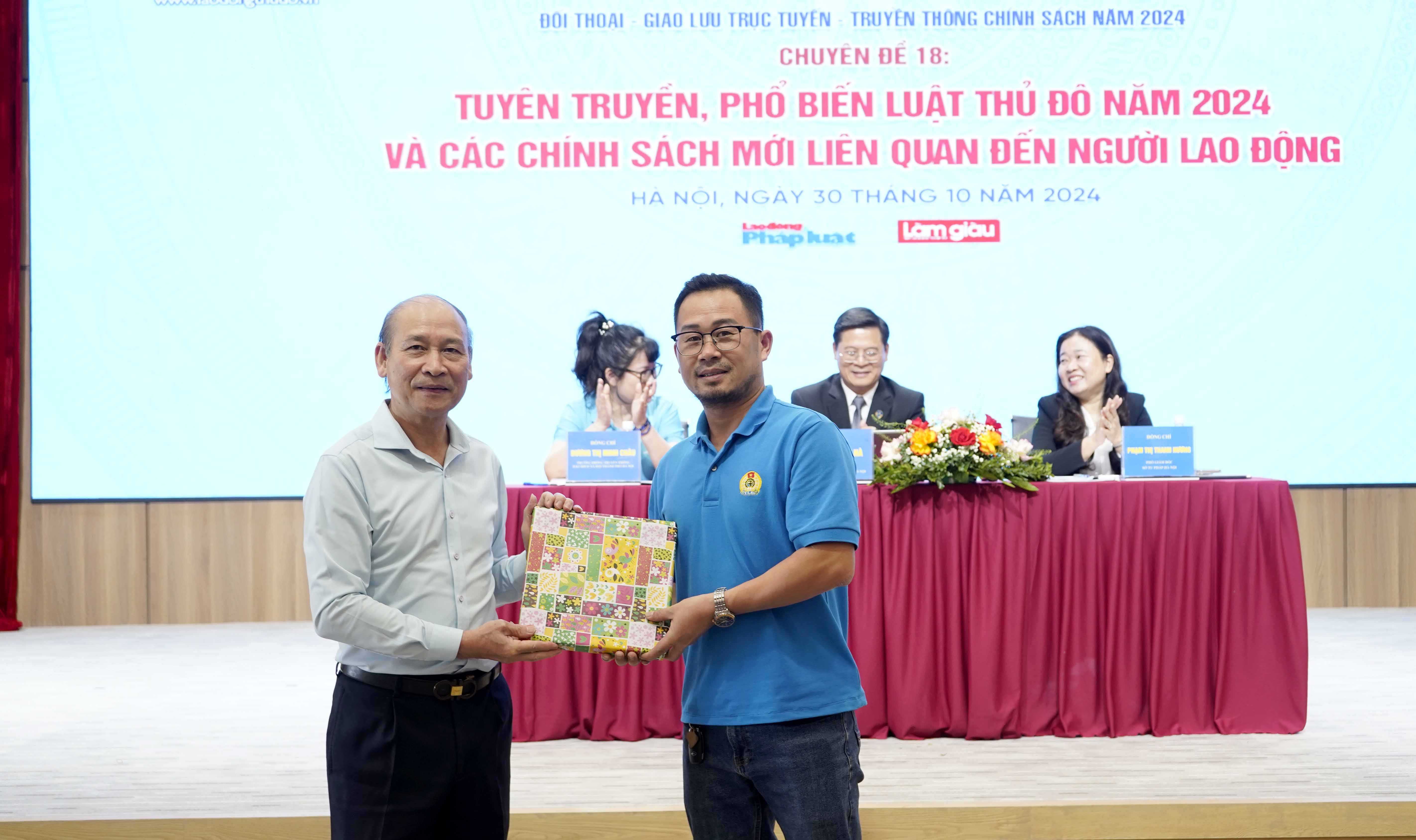 TRỰC TUYẾN: Tuyên truyền phổ biến Luật Thủ đô năm 2024 và một số chính sách mới