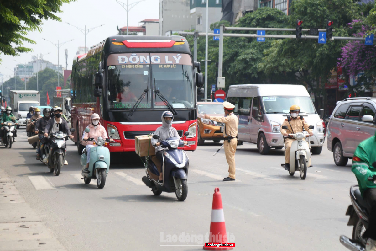 Hà Nội: Tăng cường bảo đảm trật tự, an toàn giao thông dịp Lễ 30/4 - 1/5