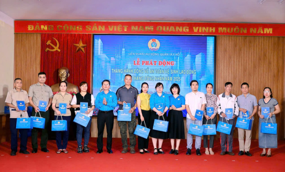 Mỗi Công đoàn một hoạt động thiết thực trong Tháng Công nhân 2025