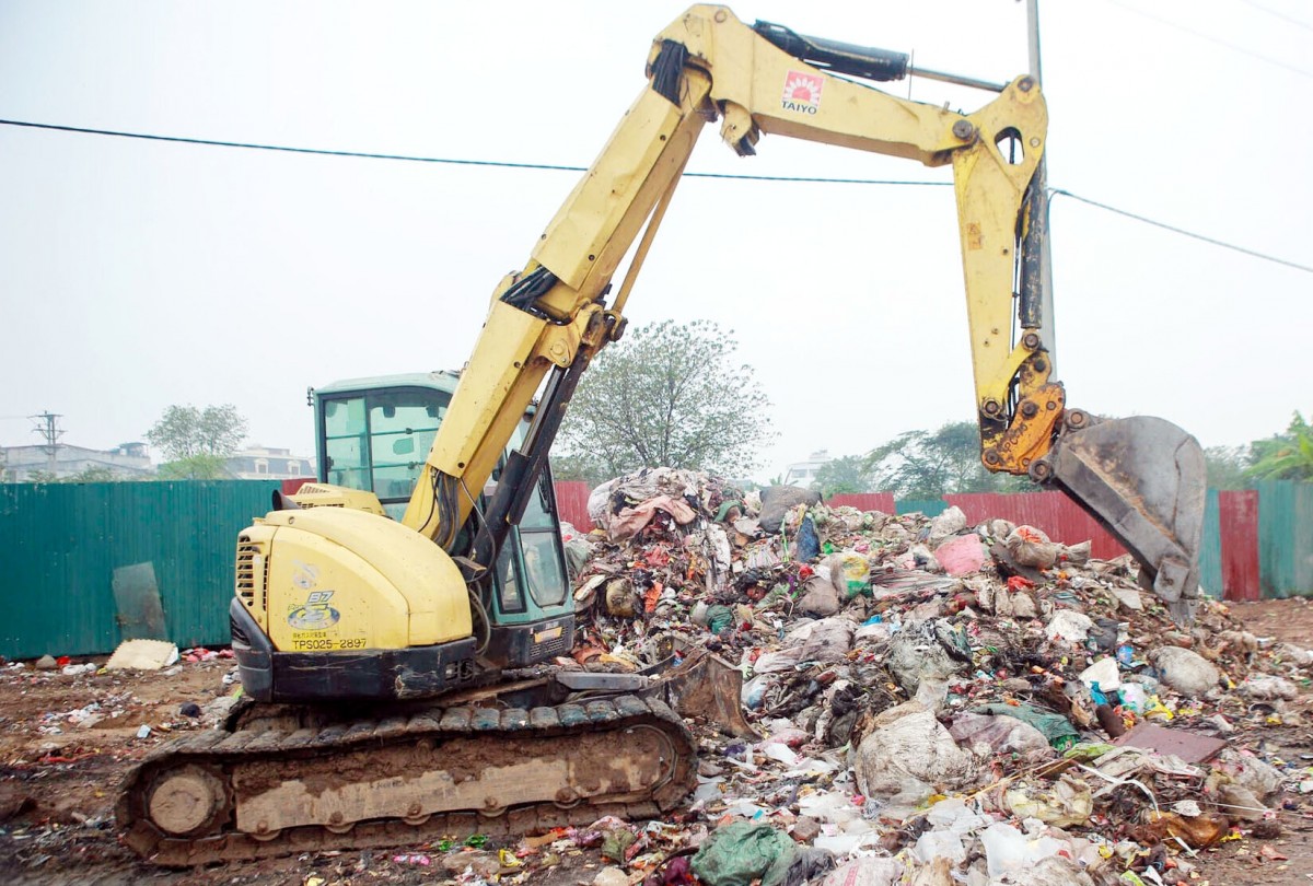 Giảm phát thải khí nhà kính trong lĩnh vực quản lý chất thải