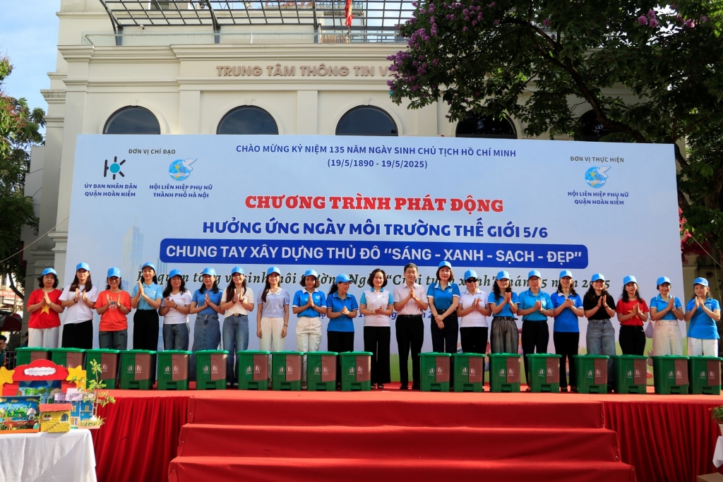 Phụ nữ Thủ đô lan toả hành động bảo vệ môi trường