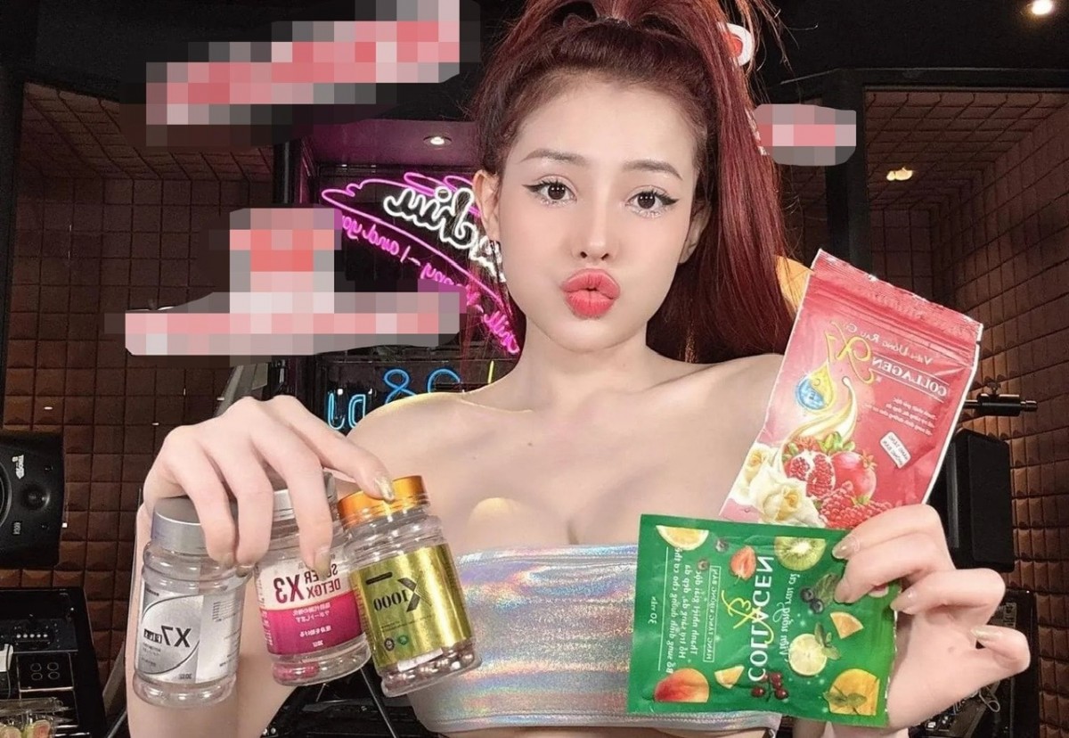 Kiểm tra sản phẩm giảm cân do Ngân 98 quảng cáo