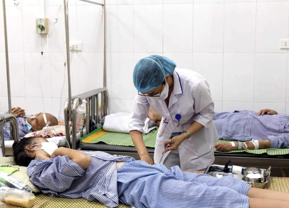 Tăng cường phòng, chống sốt xuất huyết, tay chân miệng, Covid-19 và dịch bệnh mùa mưa bão