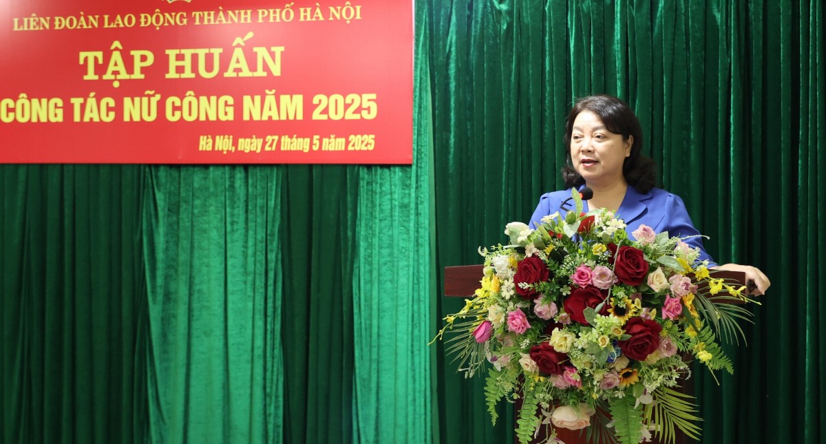 Nâng cao kỹ năng hoạt động cho cán bộ nữ công Công đoàn