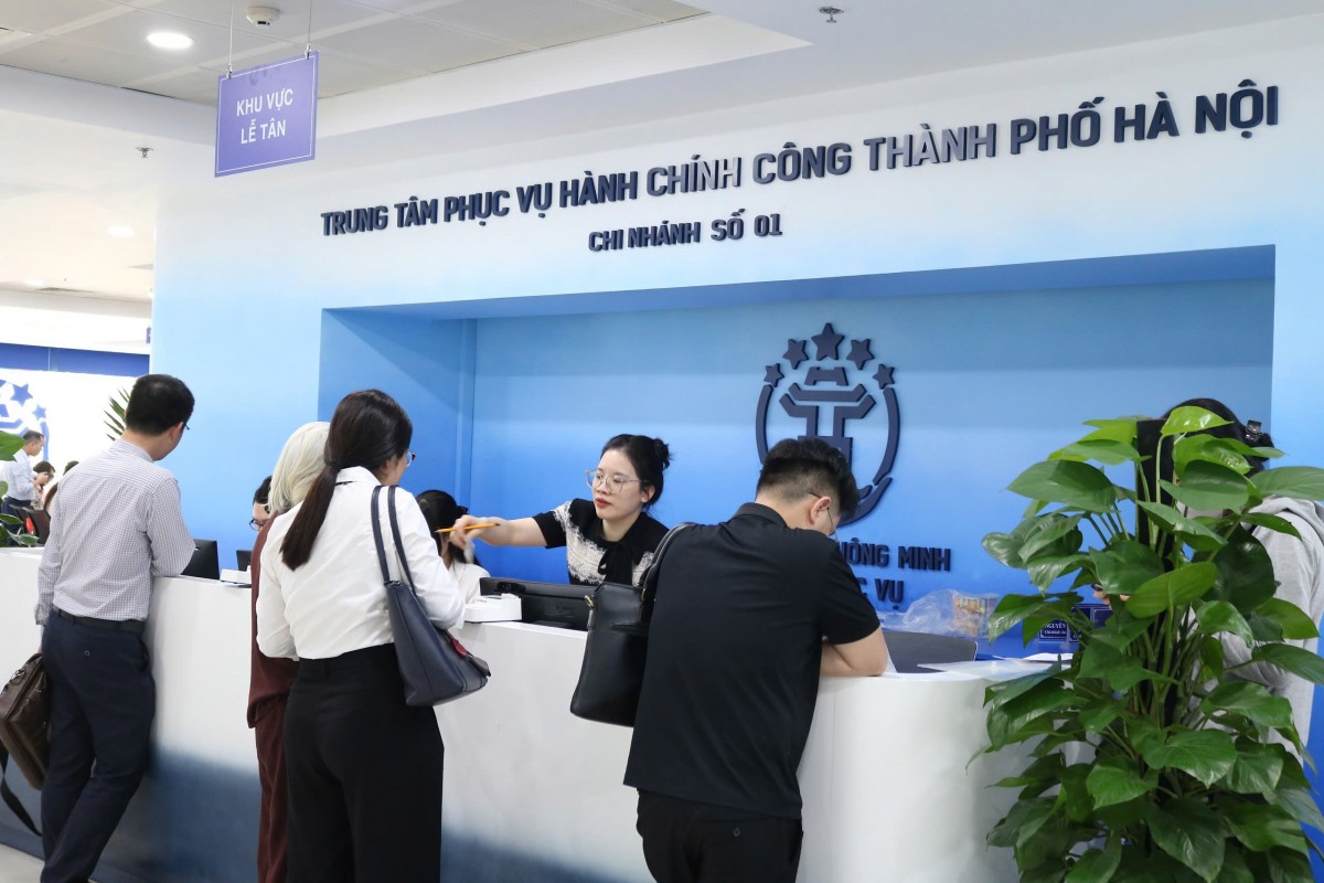 Từ 1/6, Hà Nội tiếp nhận 100% hồ sơ đăng ký lĩnh vực đất đai trực tuyến
