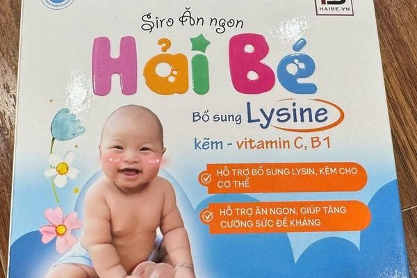 Bộ Y tế khuyến cáo không nên sử dụng sản phẩm "Siro ăn ngon Hải Bé"