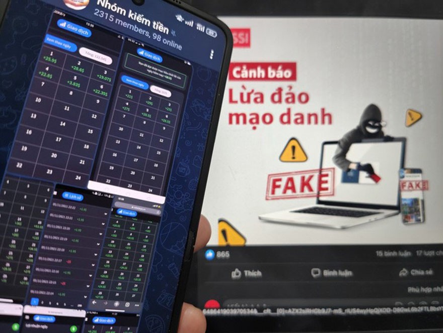 Cảnh báo thủ đoạn lừa đảo đầu tư tài chính trên không gian mạng