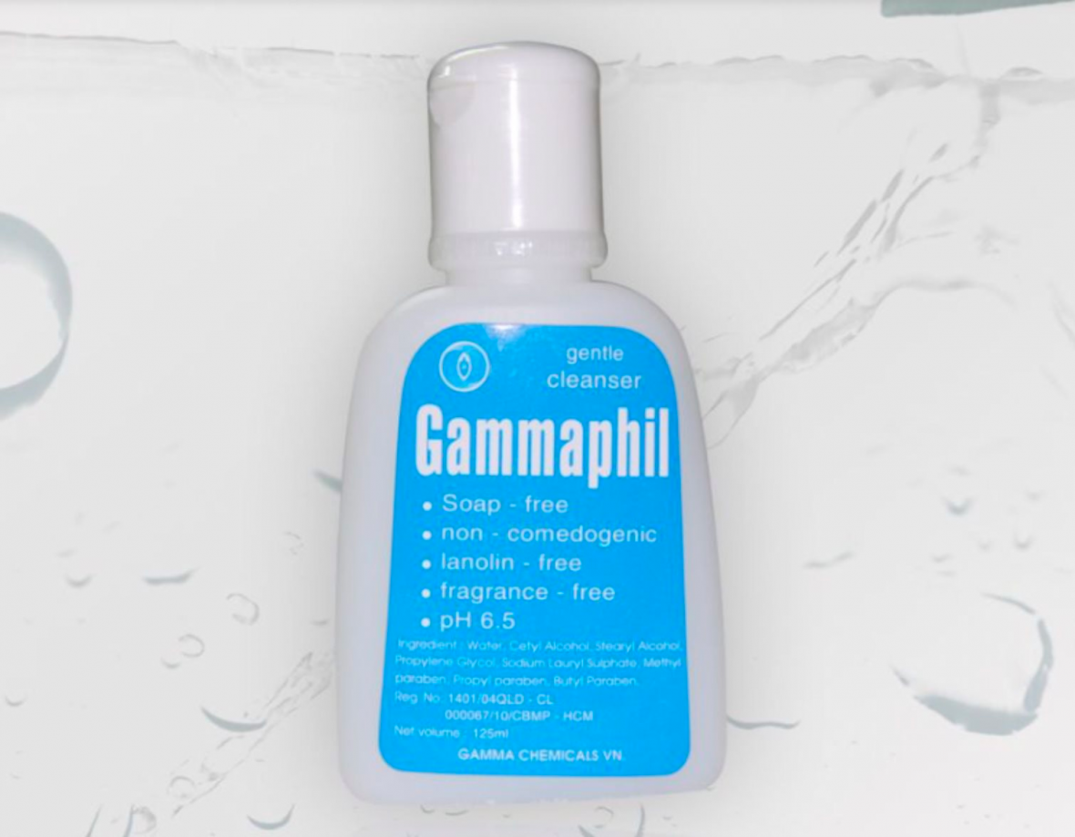 Thu hồi toàn quốc lô sữa rửa mặt Gammaphil do chứa chất bảo quản không khai báo