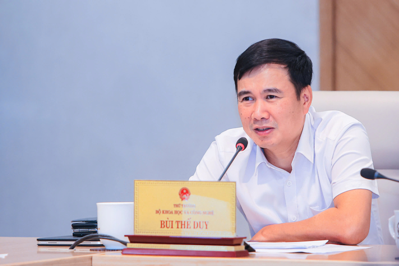 Kinh phí đề tài khoa học được cấp ngay trong năm sau khi phê duyệt Thứ trưởng Bộ Khoa học và Công nghệ Bùi Thế Duy.
