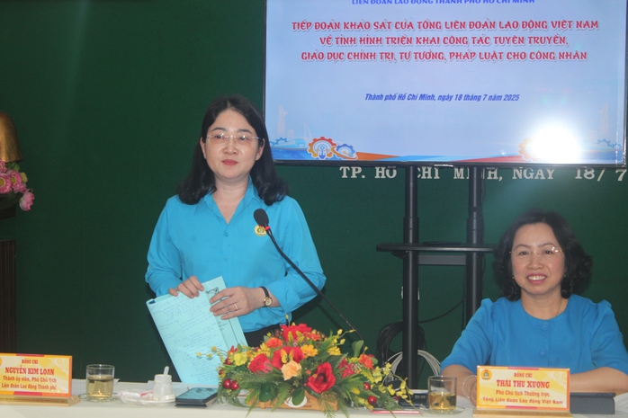 TP.HCM: Mô hình hiệu quả trong giáo dục chính trị, tư tưởng, pháp luật cho công nhân
