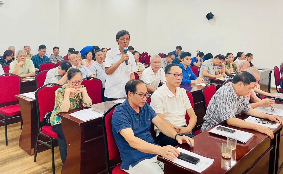 Cầu Giấy: Góp ý vào dự thảo văn kiện Đại hội Đảng các cấp